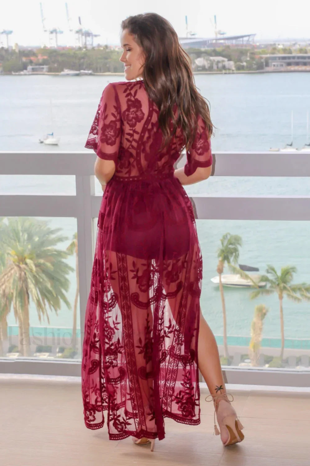 Boho Lace Stylish Maxi Dress