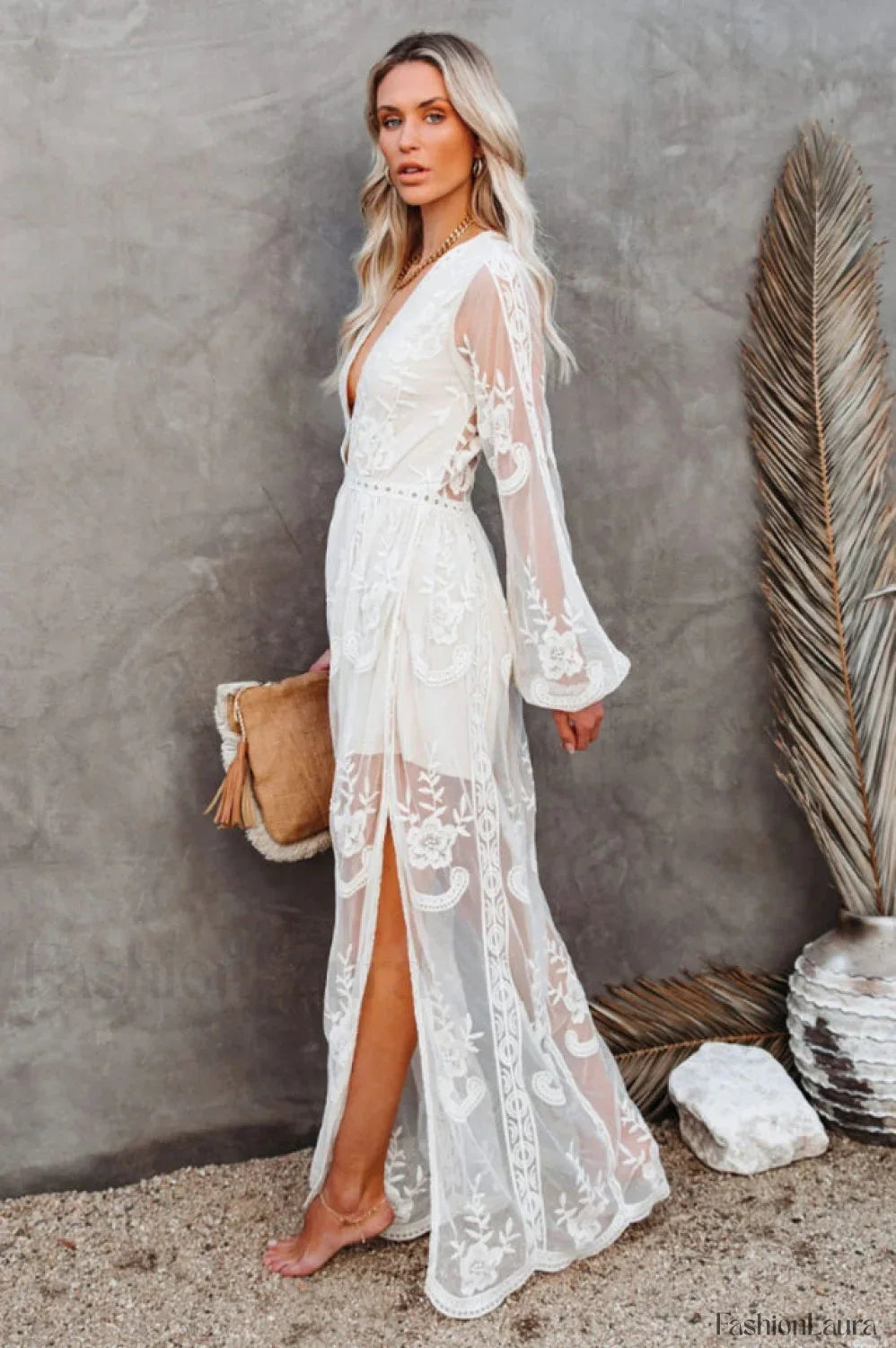 Boho Lace Stylish Maxi Dress