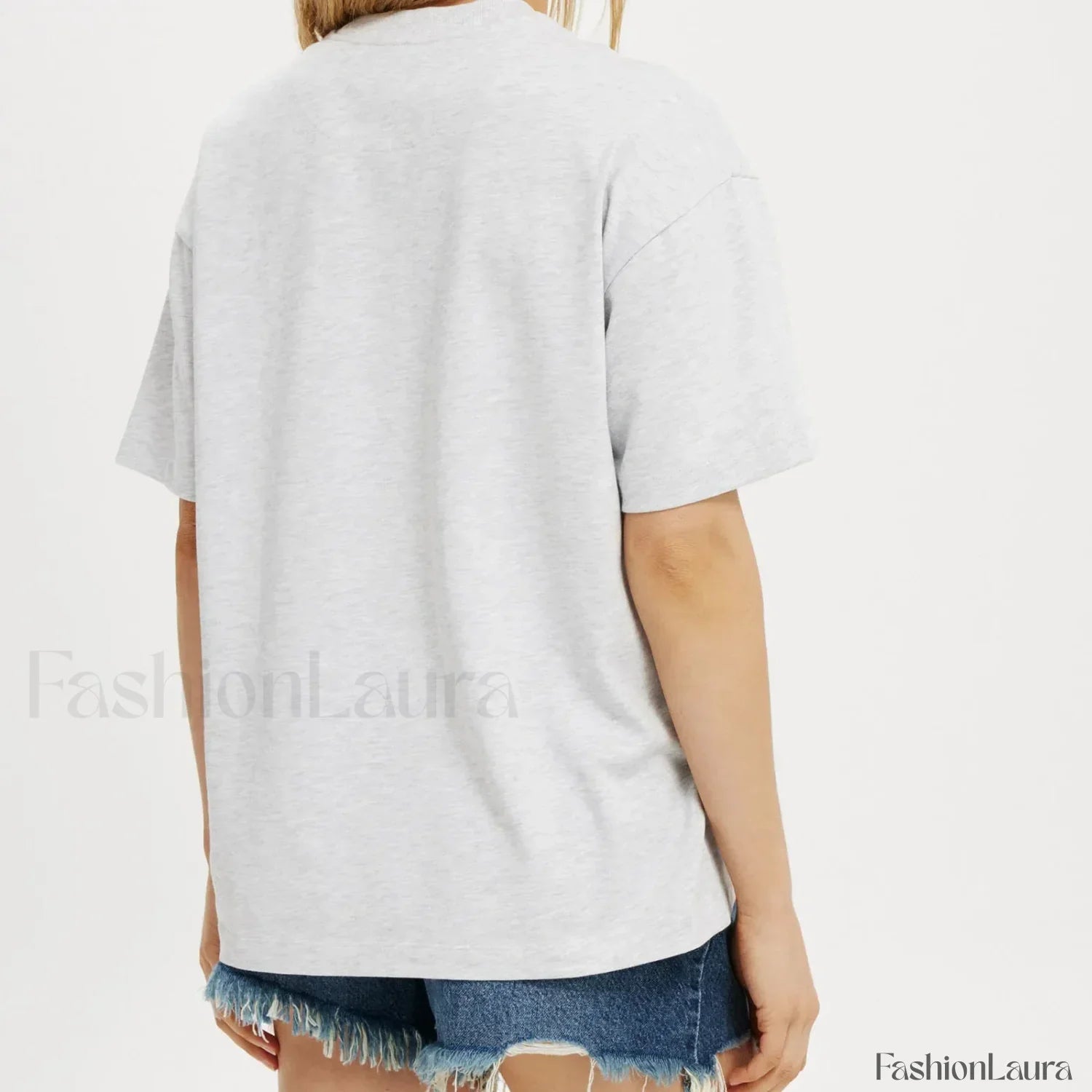 Bow Letter Number Pattern T-Shirt