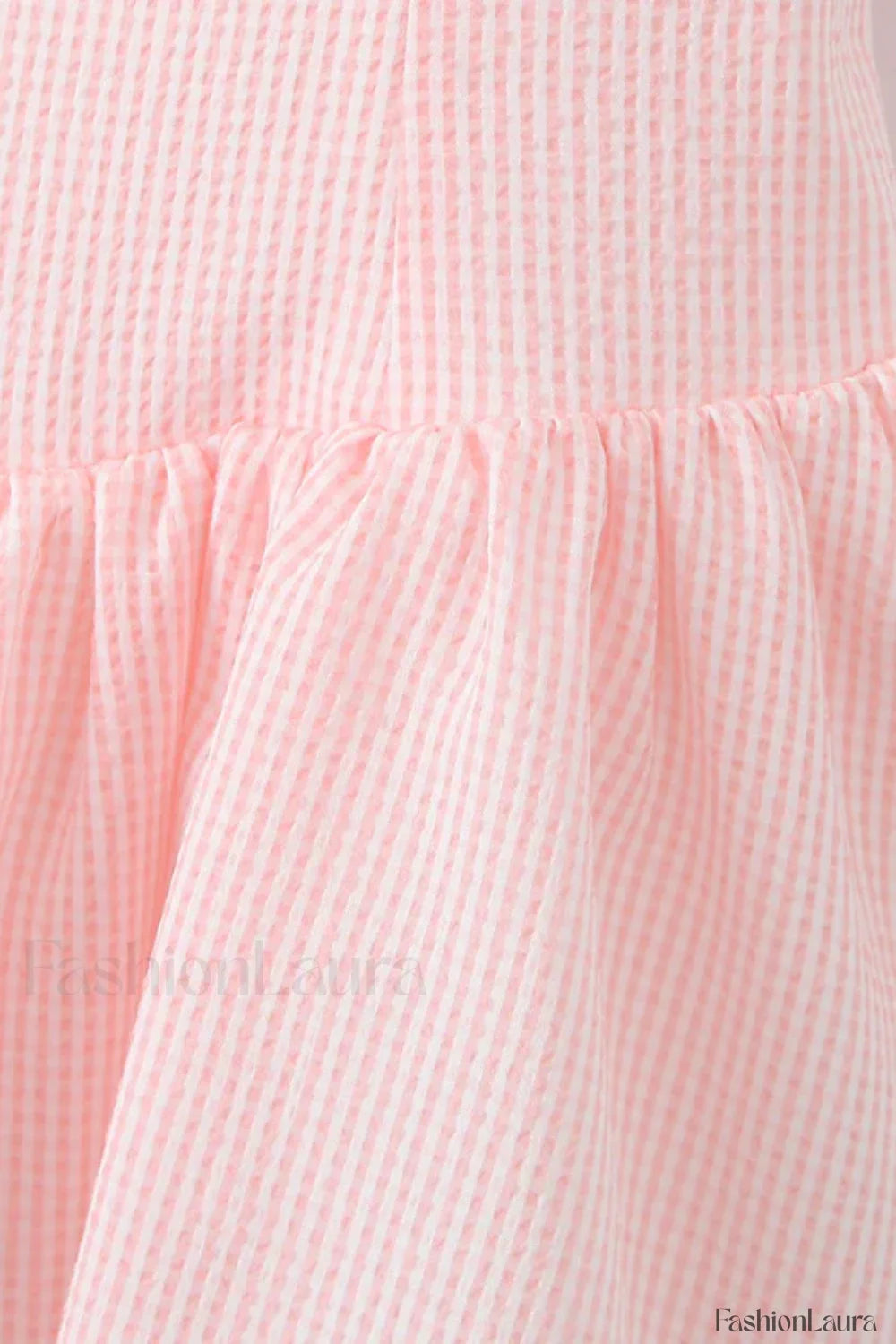 Bow Tie Mesh Cami Puff  Mini Dress