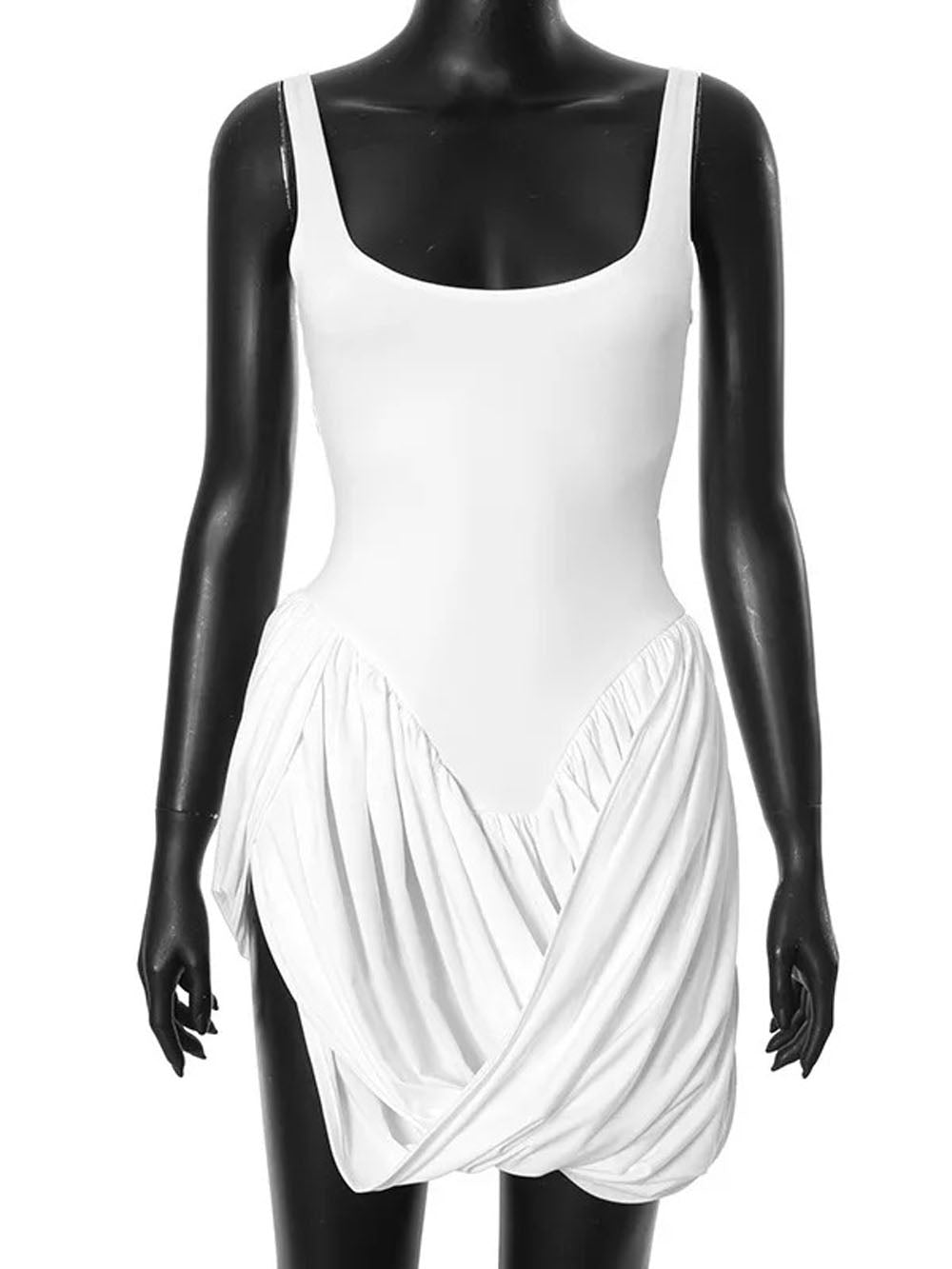 Brielle Sleeveless Split Mini Dress