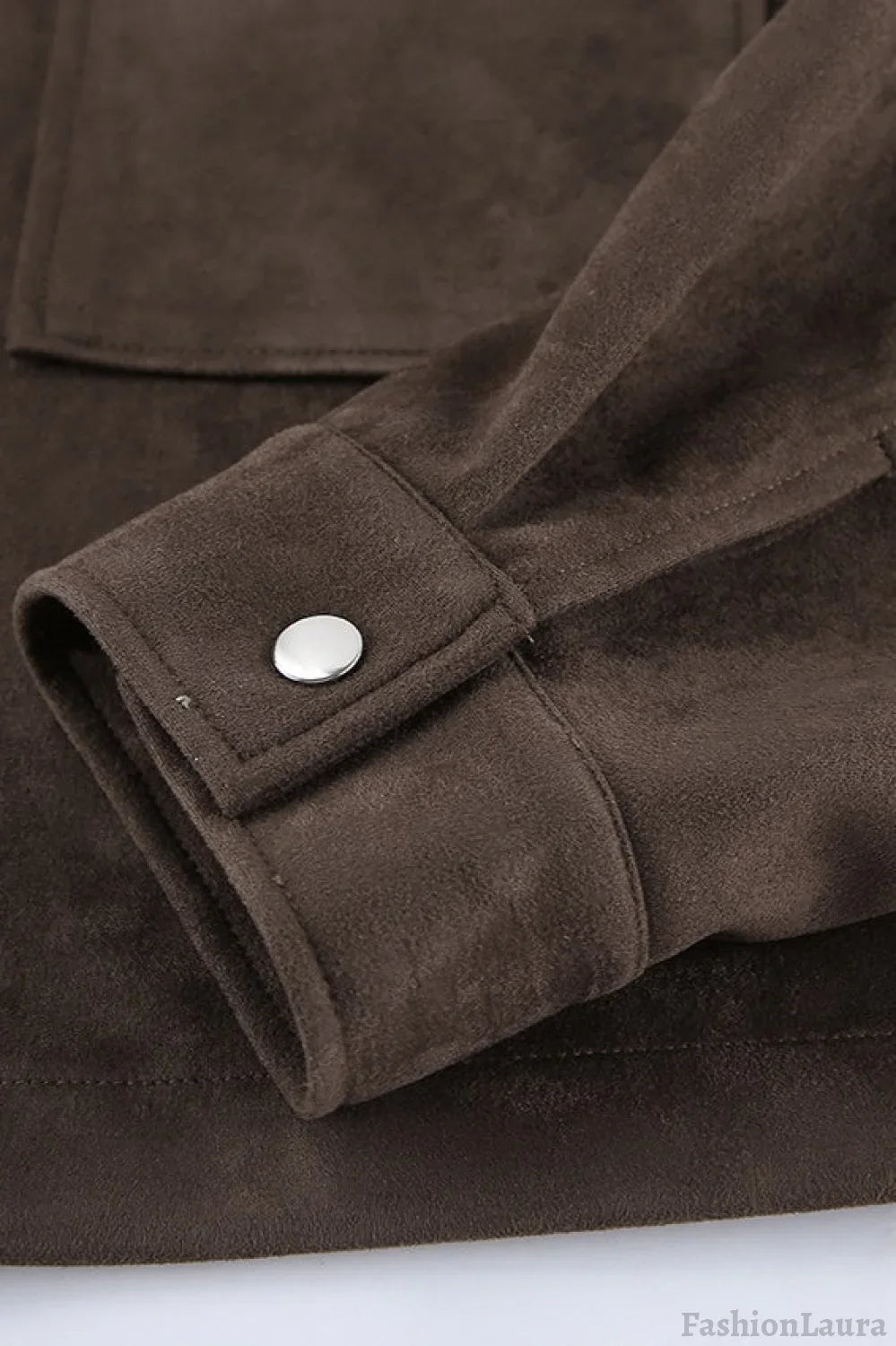 Brown Suede Oversized Vintage Jacket