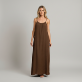 Spaghetti Strap Loose Fit Maxi Dress 3