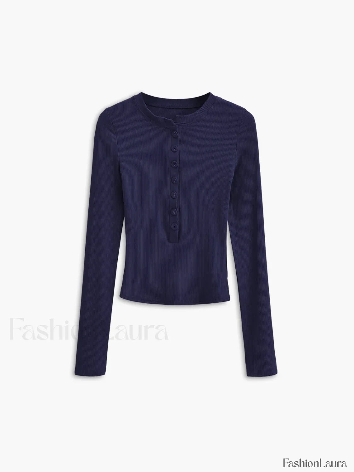 Button Down Long Trendy Sleeve Crop Shirt