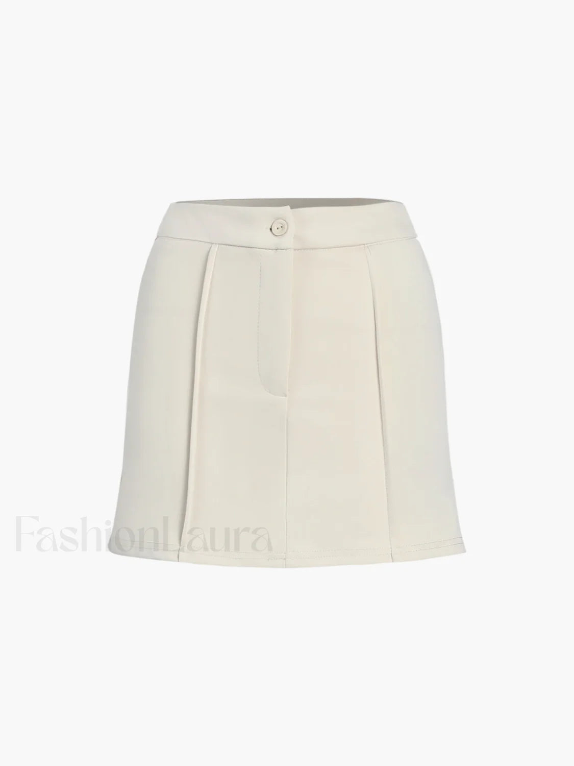 Button Front Halter Neck Backless Classic Vest Blazer With Skirt Set