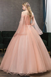 Tulle Princess A-Line Prom Dress