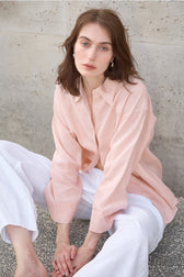 Sophisticated Relaxed Linen Blouse