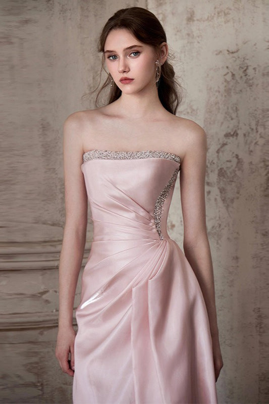 Strapless French Ball Gown Prom Dress