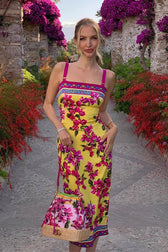 Bodycon Floral Dress