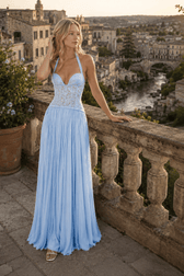 Low Cut Halter Bodycon Vacation Dress