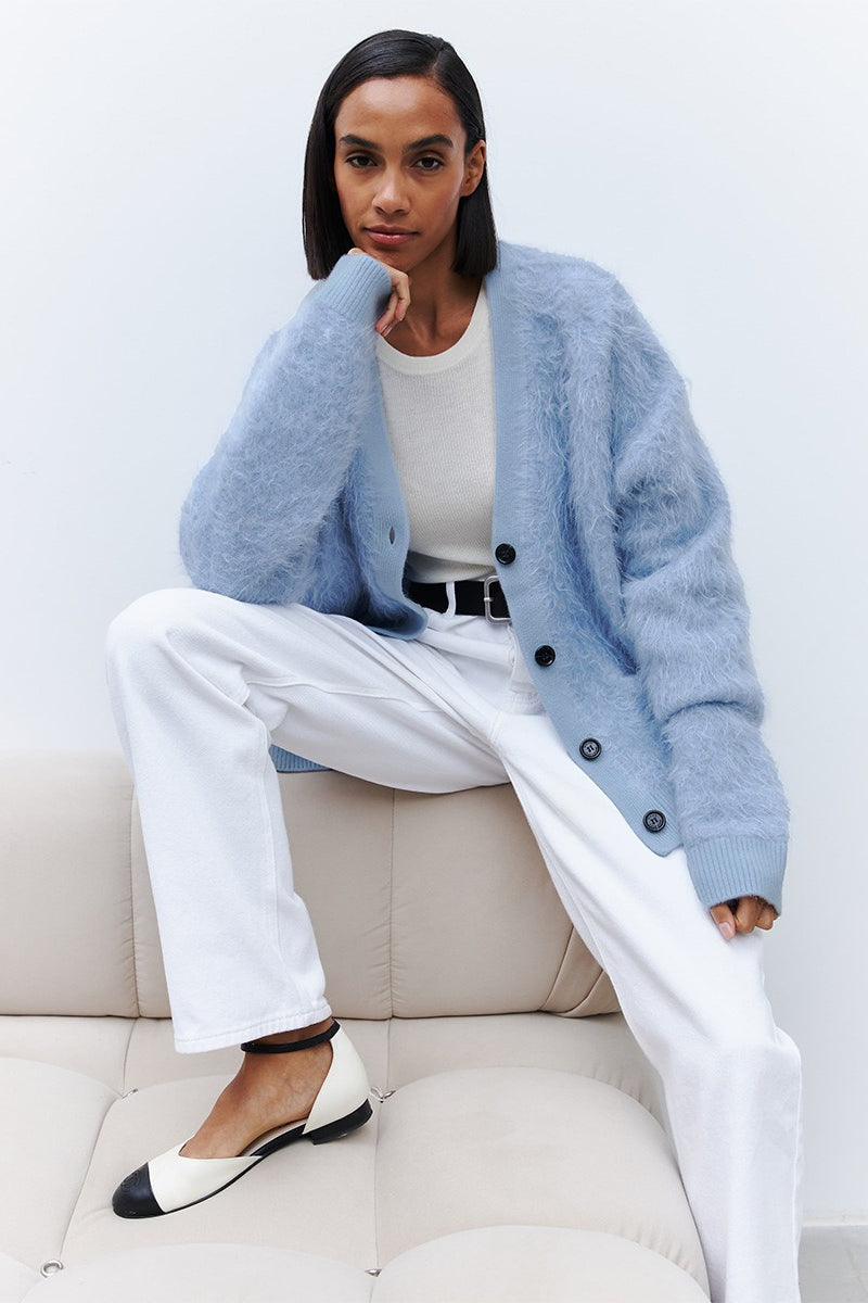 Cozy Faux Fur Cardigan