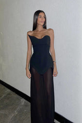 Sheer Mesh Dress