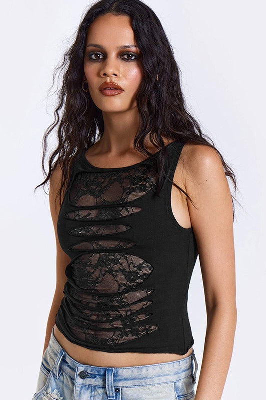 Lace Crop Top