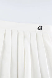 Pleated Anti-Chafe High Waist Pocket Sports Skirt