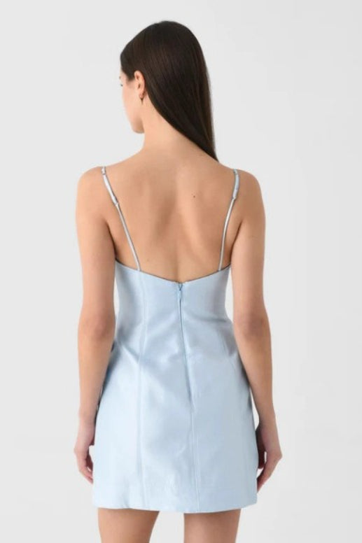 Backless Floral Mini Dress