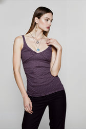 Slim Fit Polka Dot Cami Top