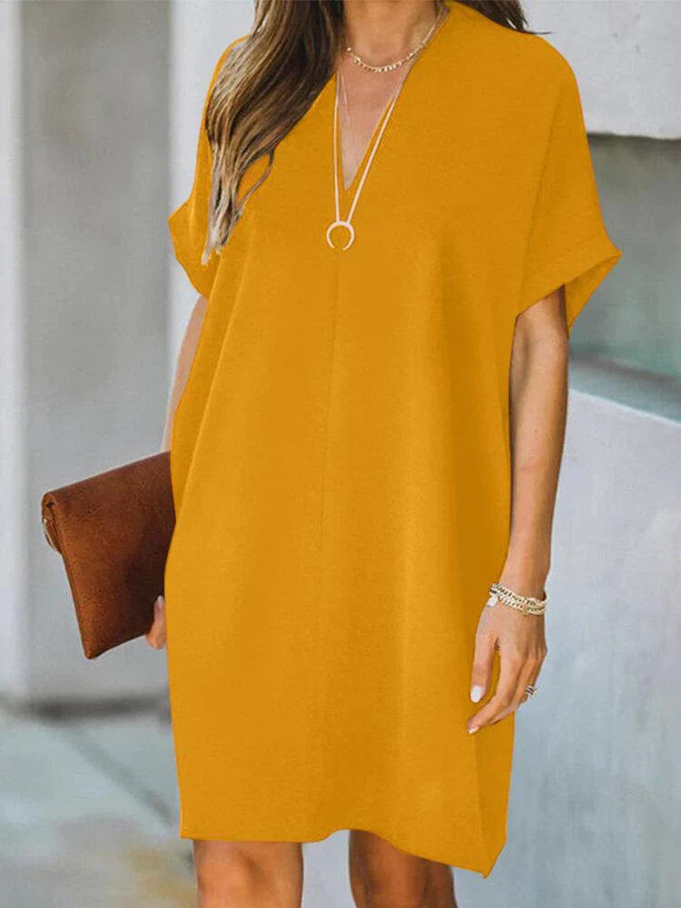 Ivonne Minimalist Casual Women's Dress Chic Silhouette Collection