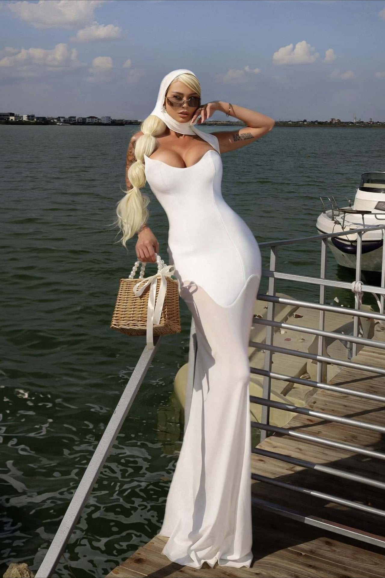 Sheer Mesh Dress