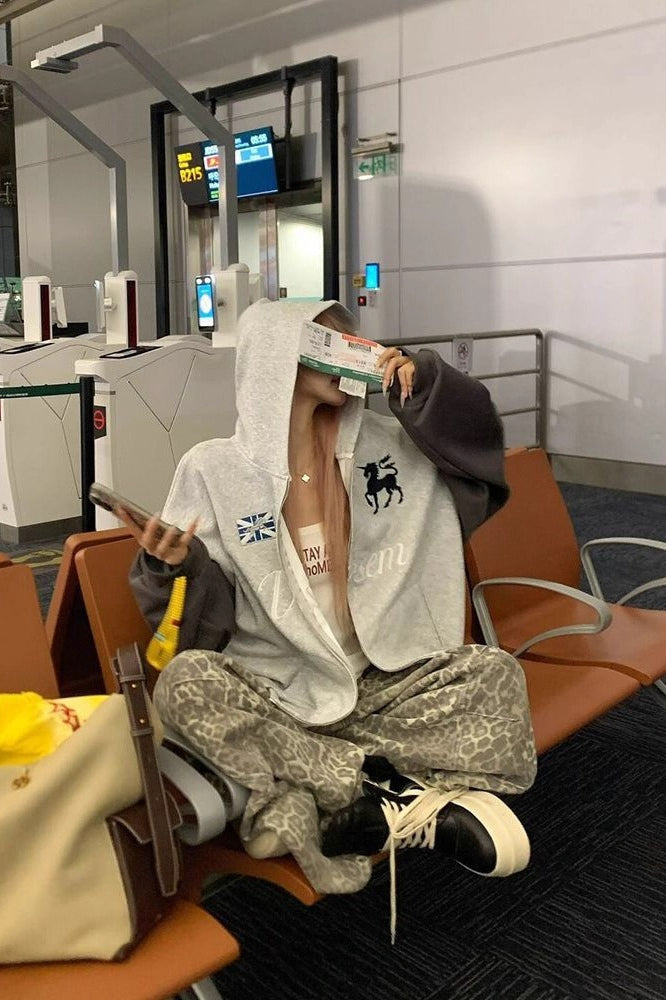 Casual Hooded Sweatshirt Hoodie