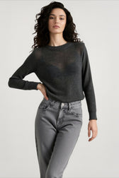 Letter Bodycon Knit Top