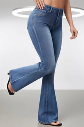 High-Waist Denim Jeans