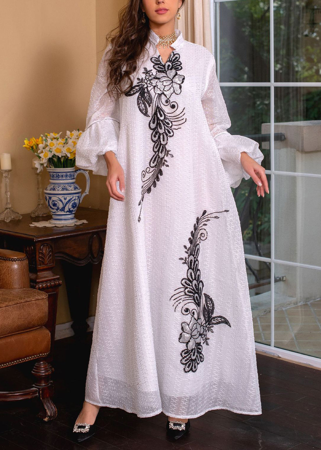 Elegantly Styled Dress for Everyday Wear