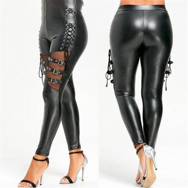 A Month Dead Leather Pant