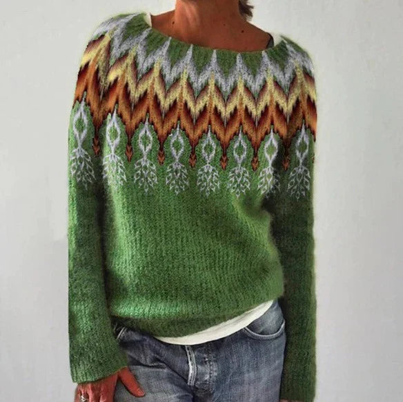 KATANA - RETRO WINTER KNITTED SWEATER