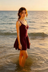 Puff Slip Party Dress