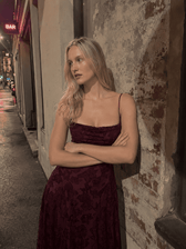 Chiffon Backless Spaghetti Strap Maxi Dress