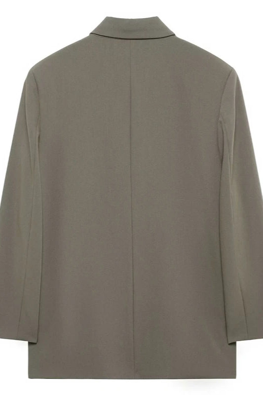 Double Breasted Casual Blazer