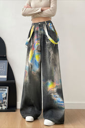Vintage Washed Denim Jeans