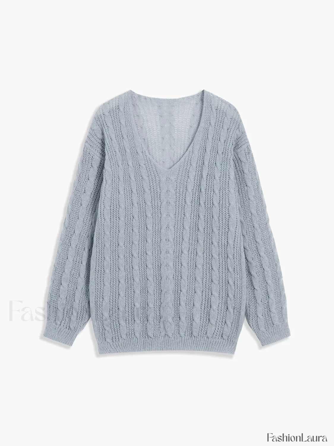 Cable Knit Graceful Oversized Sweater