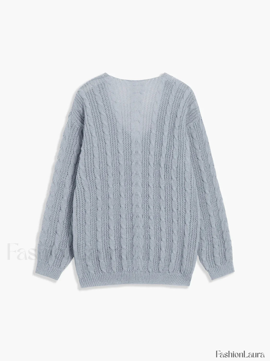 Cable Knit Graceful Oversized Sweater