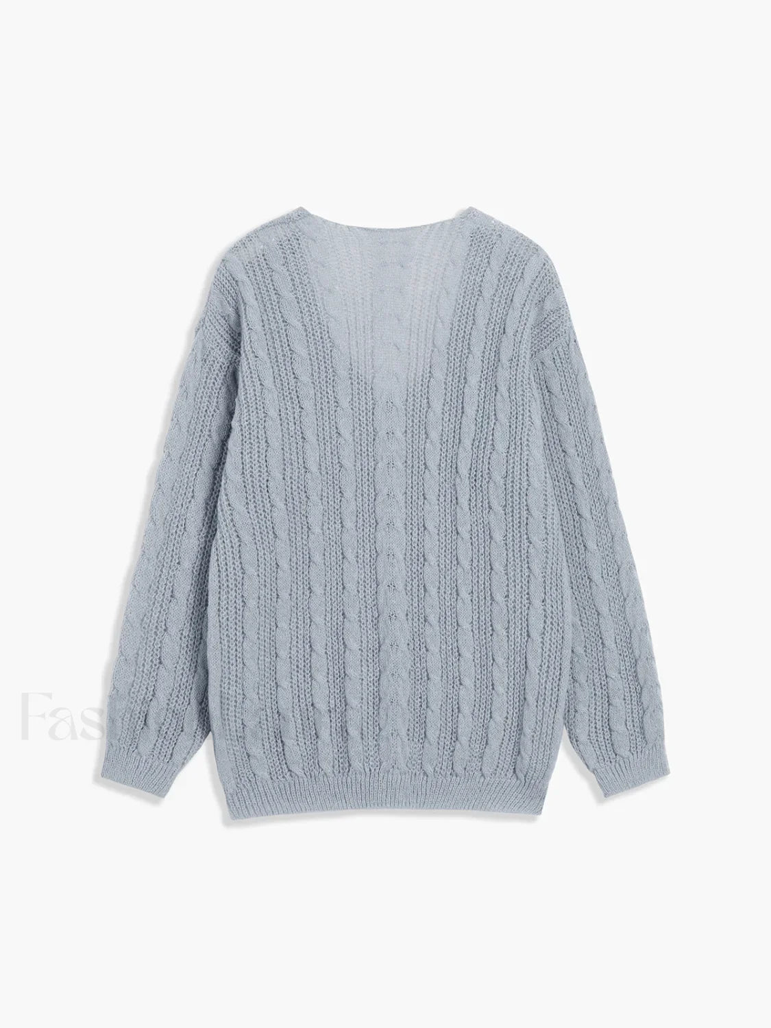 Cable Knit Graceful Oversized Sweater