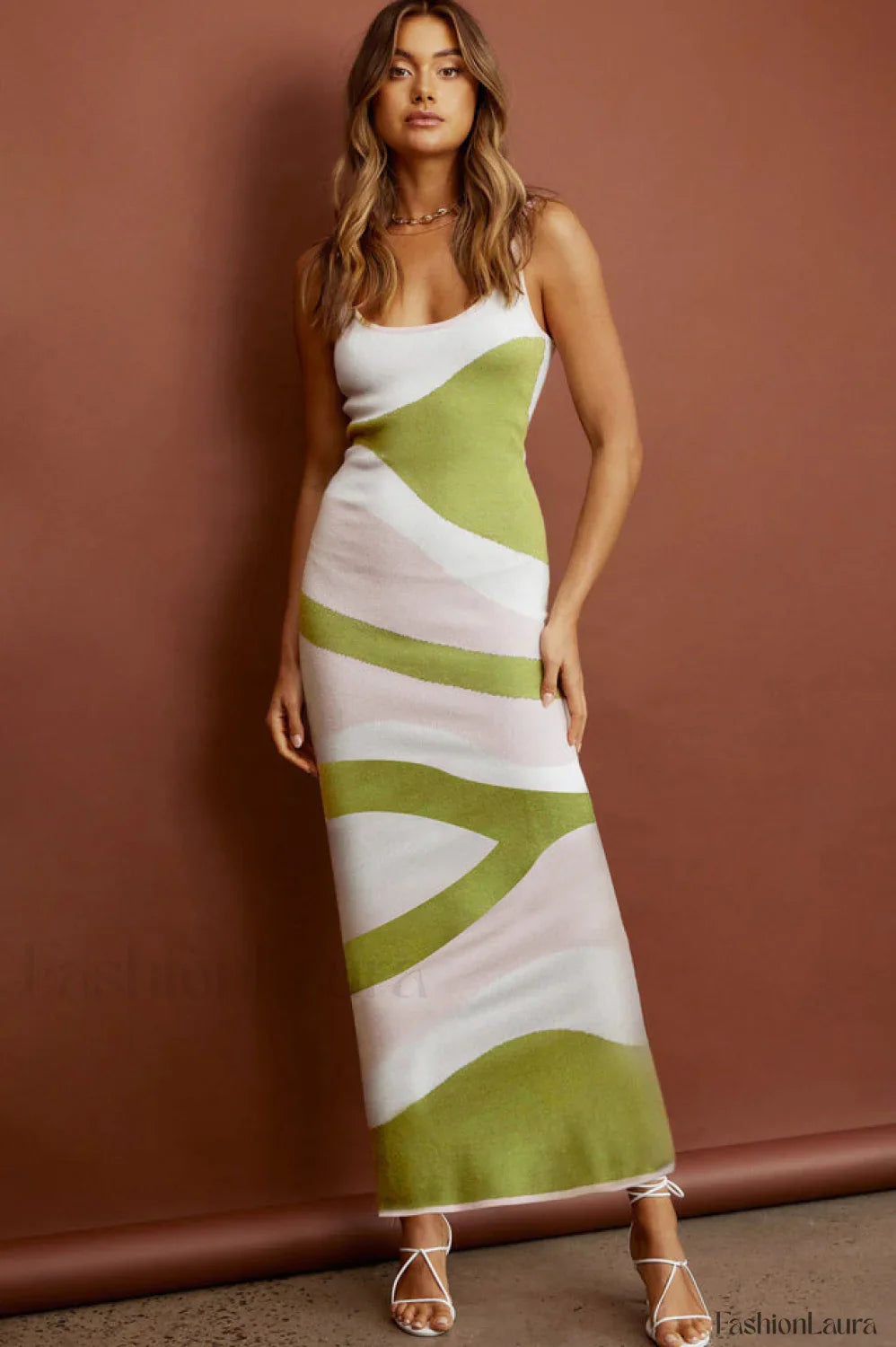 Cali Sweetheart Stylish Knit Maxi Dress