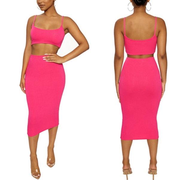 Camari High Waist Midi Skirt