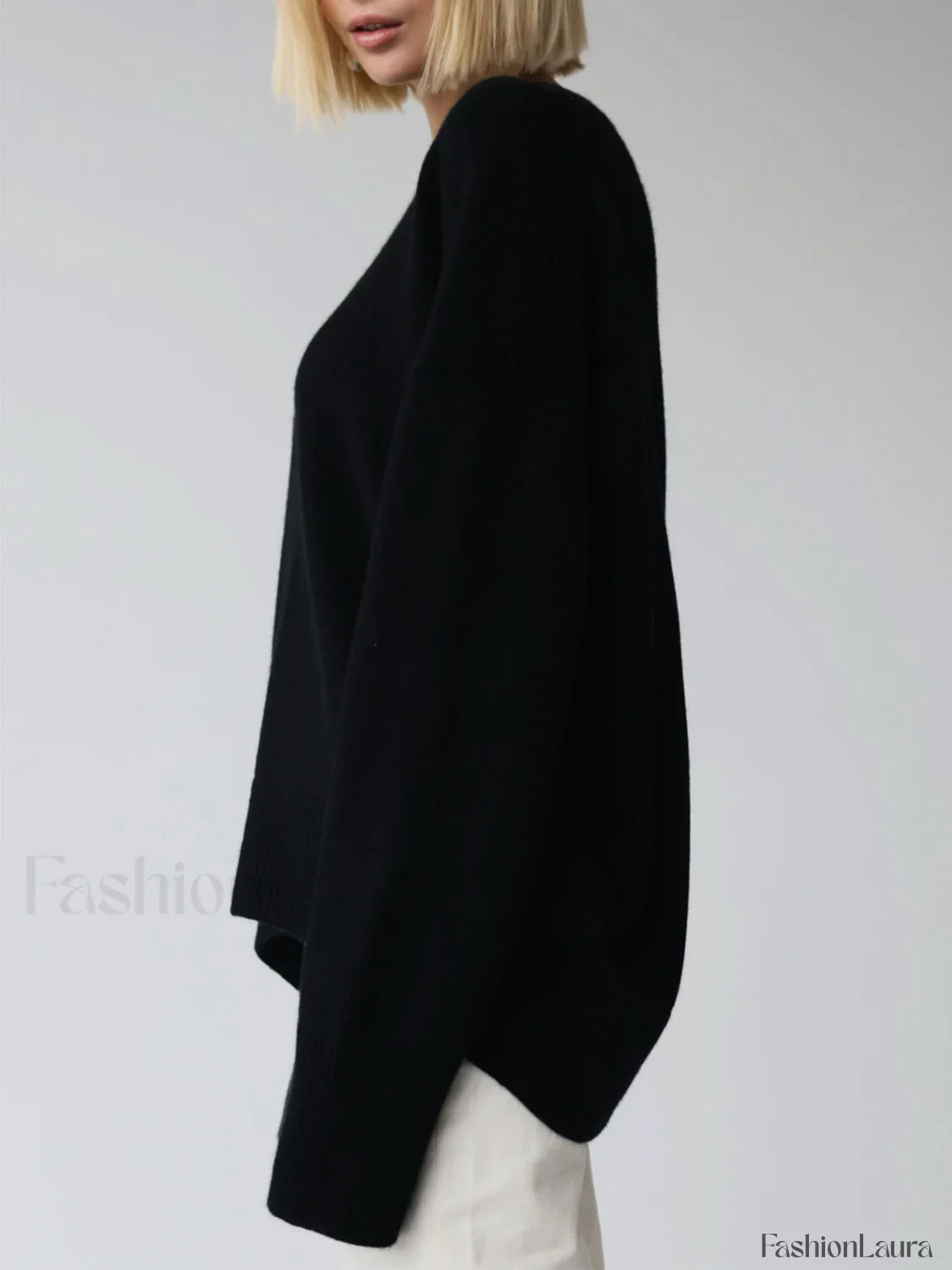 Candyfloss Oversized Graceful Pullover Sweater