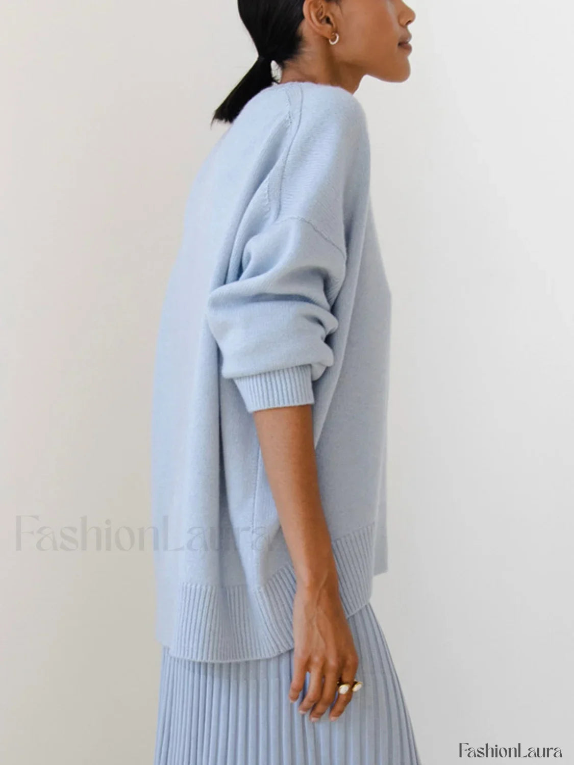 Candyfloss Oversized Graceful Pullover Sweater