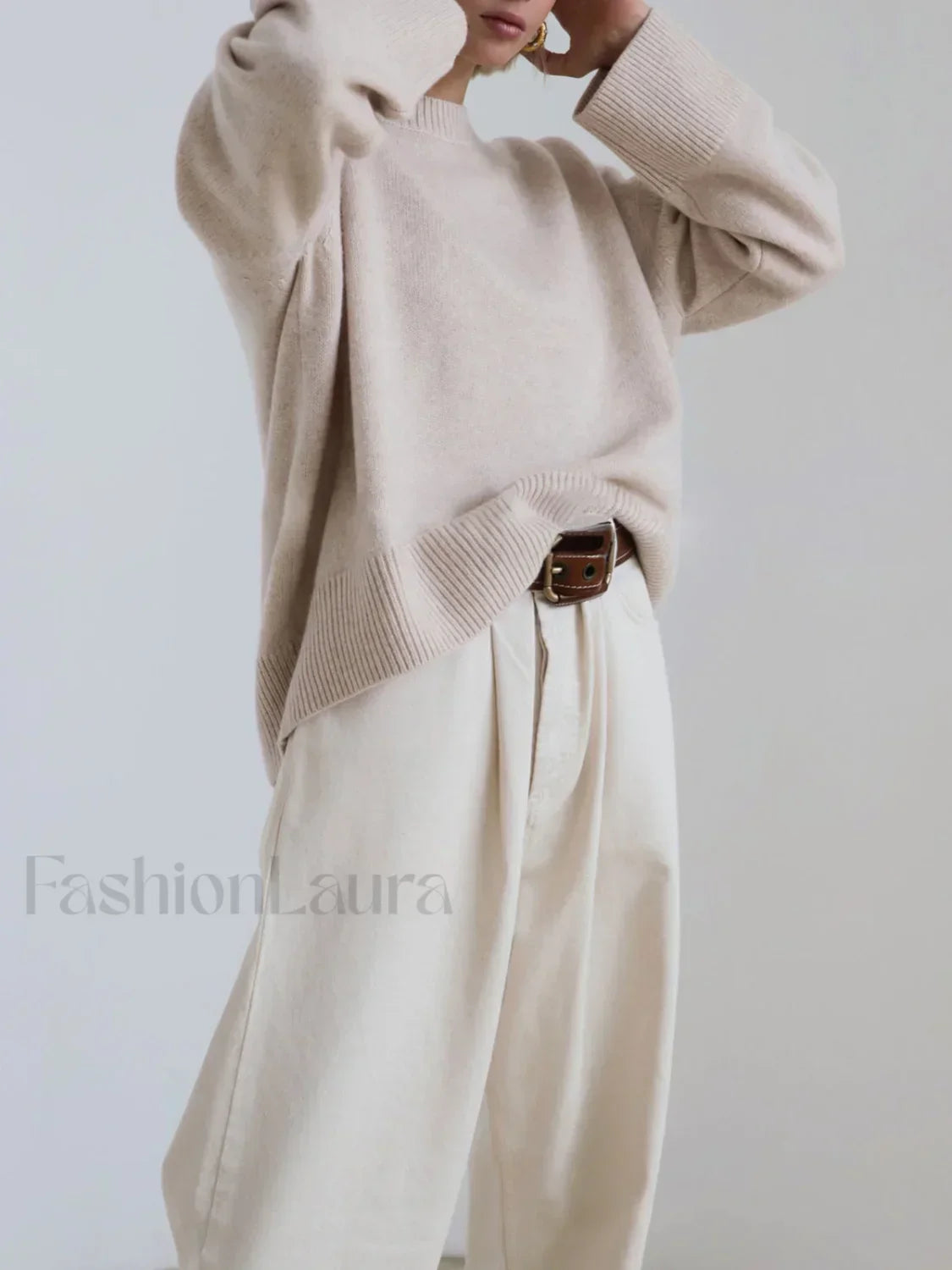 Candyfloss Oversized Pullover Sweater