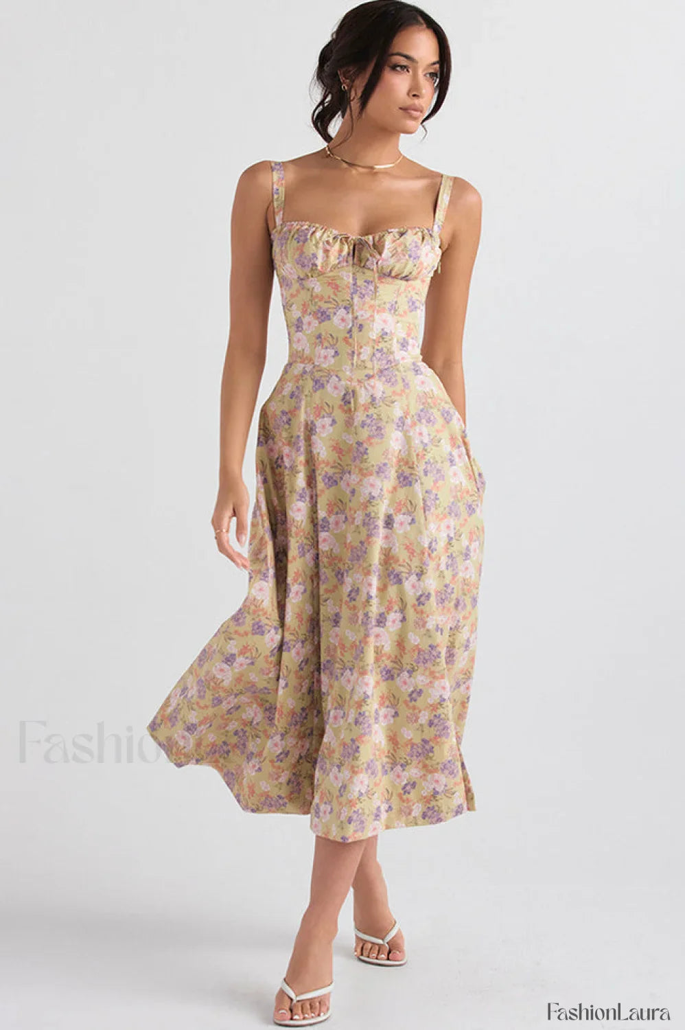 Carmen Elegant Bustier Sundress