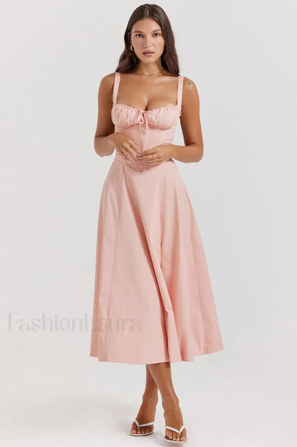 Carmen Elegant Bustier Sundress