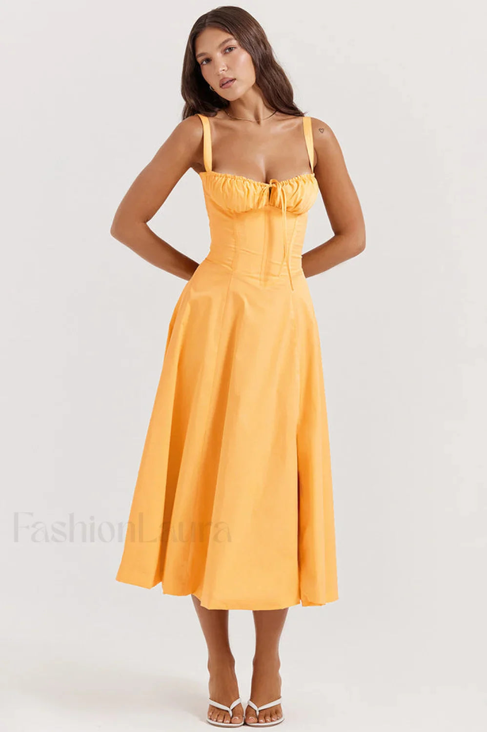 Carmen Elegant Bustier Sundress