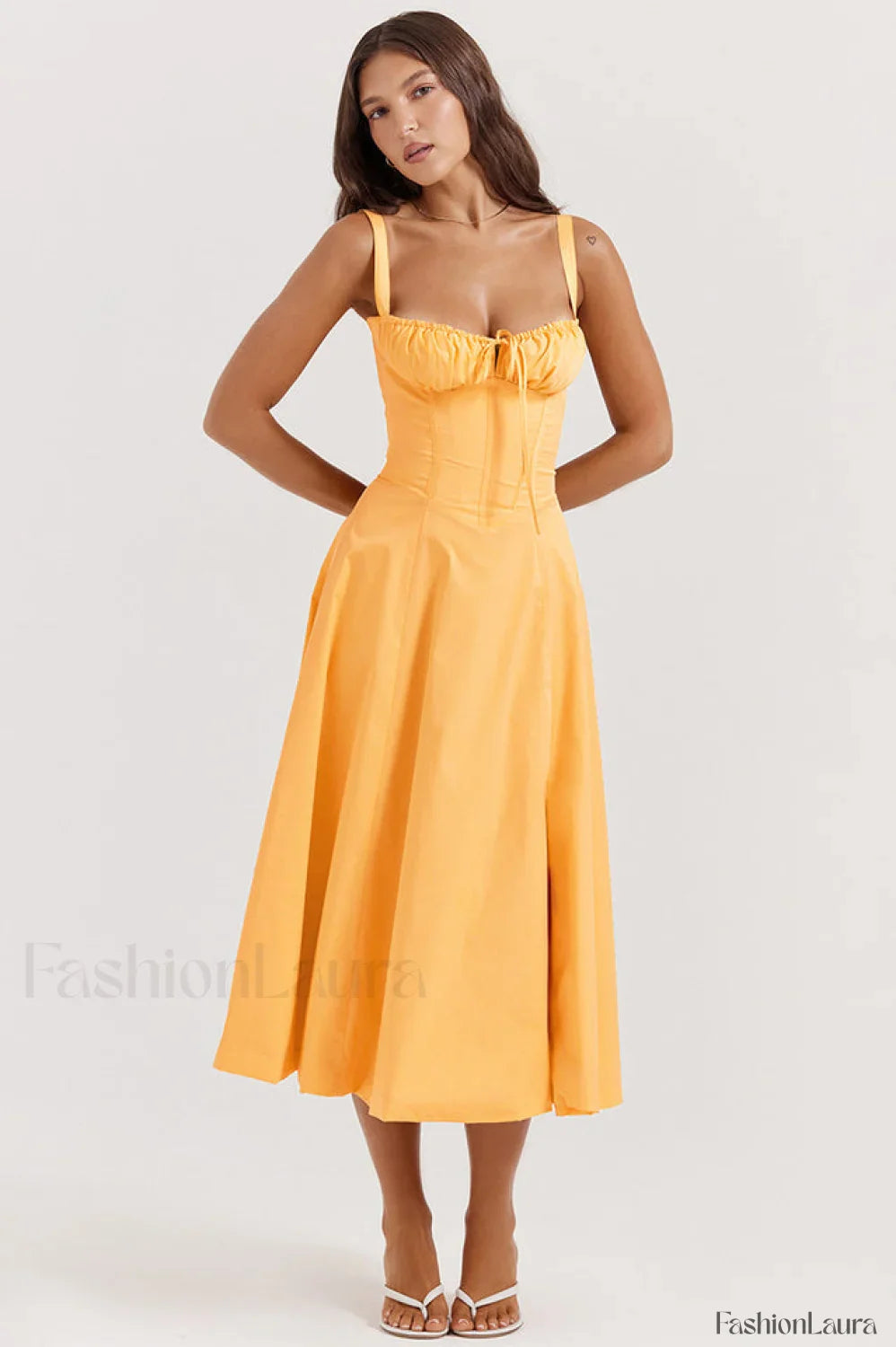 Carmen Elegant Bustier Sundress