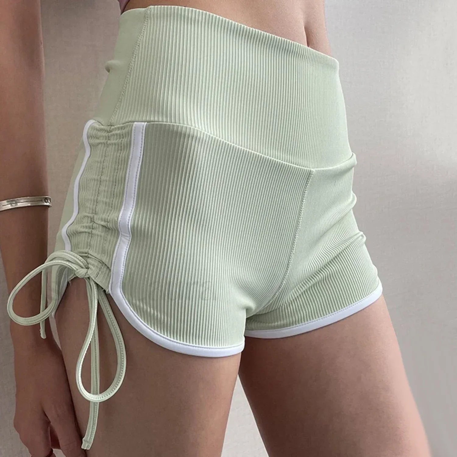 Casual Drawstring Sexy Tight-Fitting Quick Drying Short