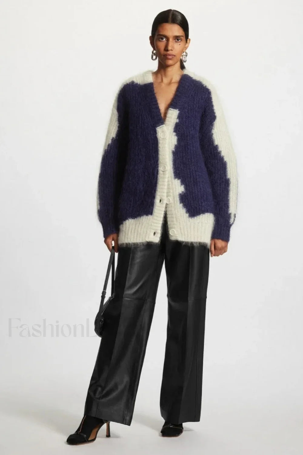 Casual Half-Placket Cardigan