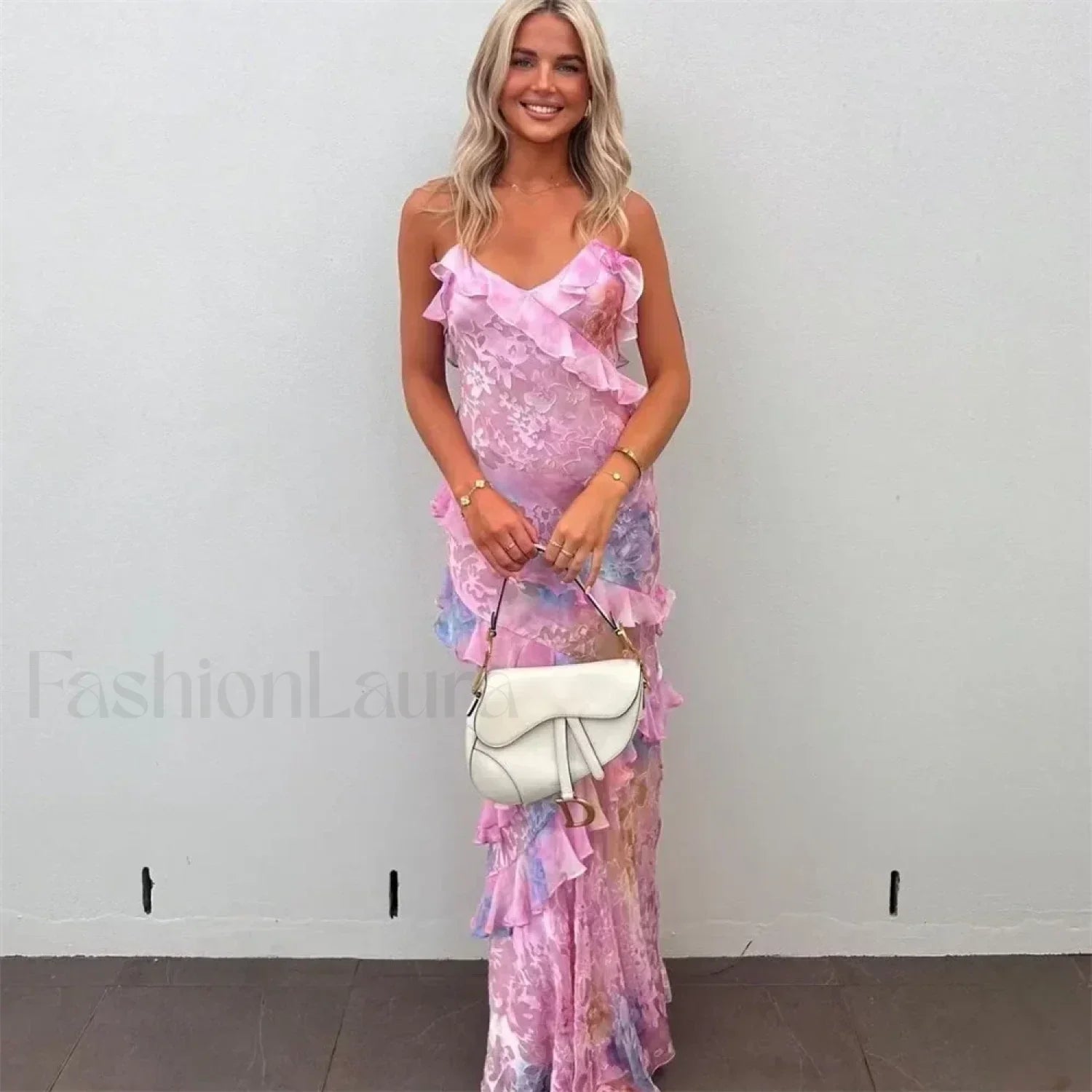 Casual Sling Floral Dress