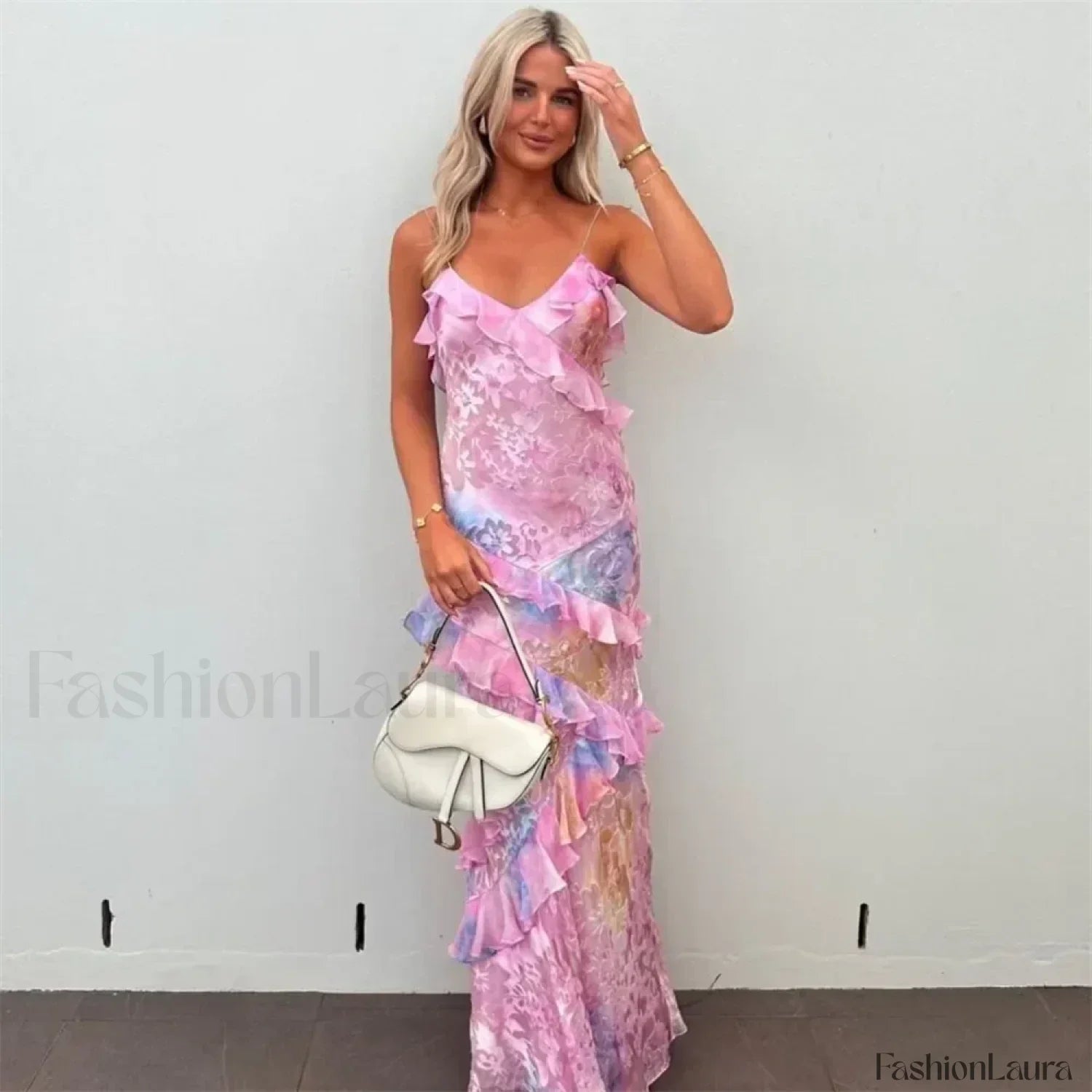 Casual Sling Floral Dress