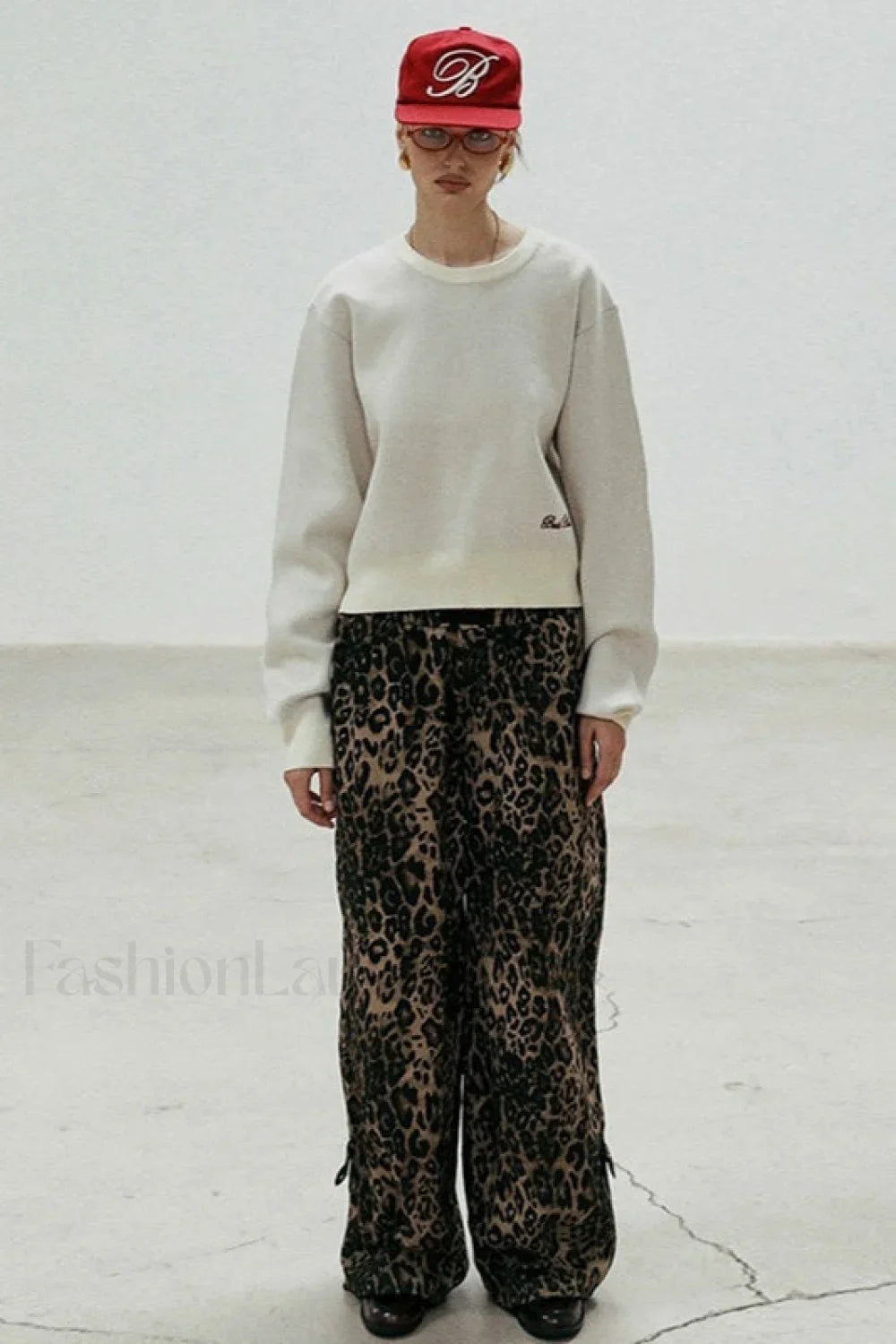 Casual Vintage Crew Neck Sweater