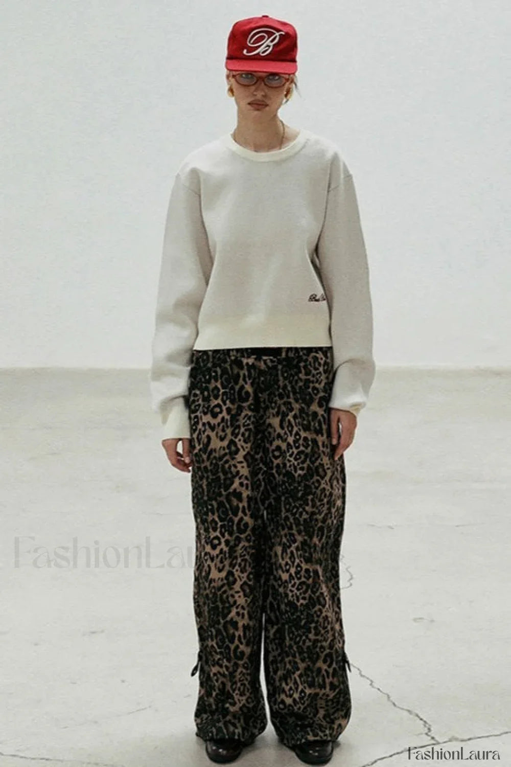 Casual Vintage Crew Neck Sweater